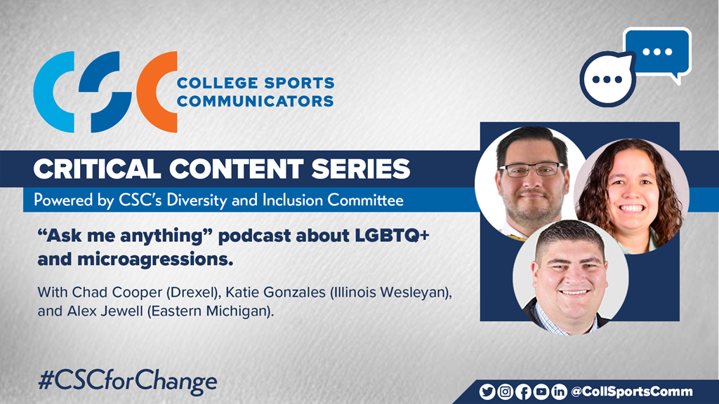 D&I Committee Ask Me Anything About Inclusion series: LGBTQ+ and microagressions